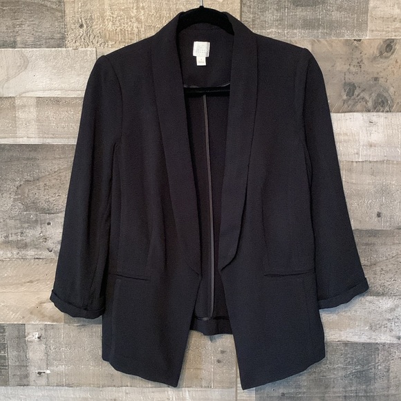 LC Lauren Conrad Black Open Blazer - Picture 14 of 16